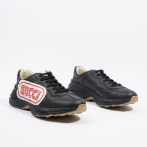Gucci Mens Rhyton SEGA Black / White / Red EU 43 / UK 9 | AlmaBagz