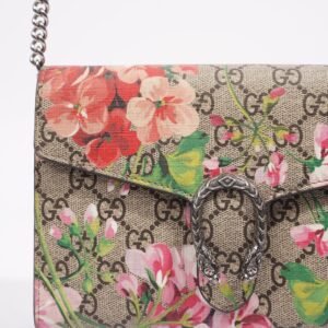 Gucci Womens Dionysus Wallet On Chain Bag Blooms / Supreme | AlmaBagz