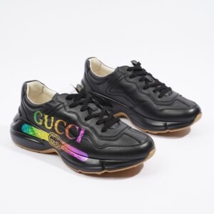 Gucci Rhyton Iridescent Black / Multicolour EU 42.5 / UK 8.5 | AlmaBagz