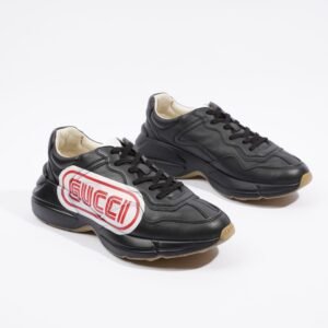 Gucci Rhyton Sega Black / White / Red EU 41 / UK 7 | AlmaBagz