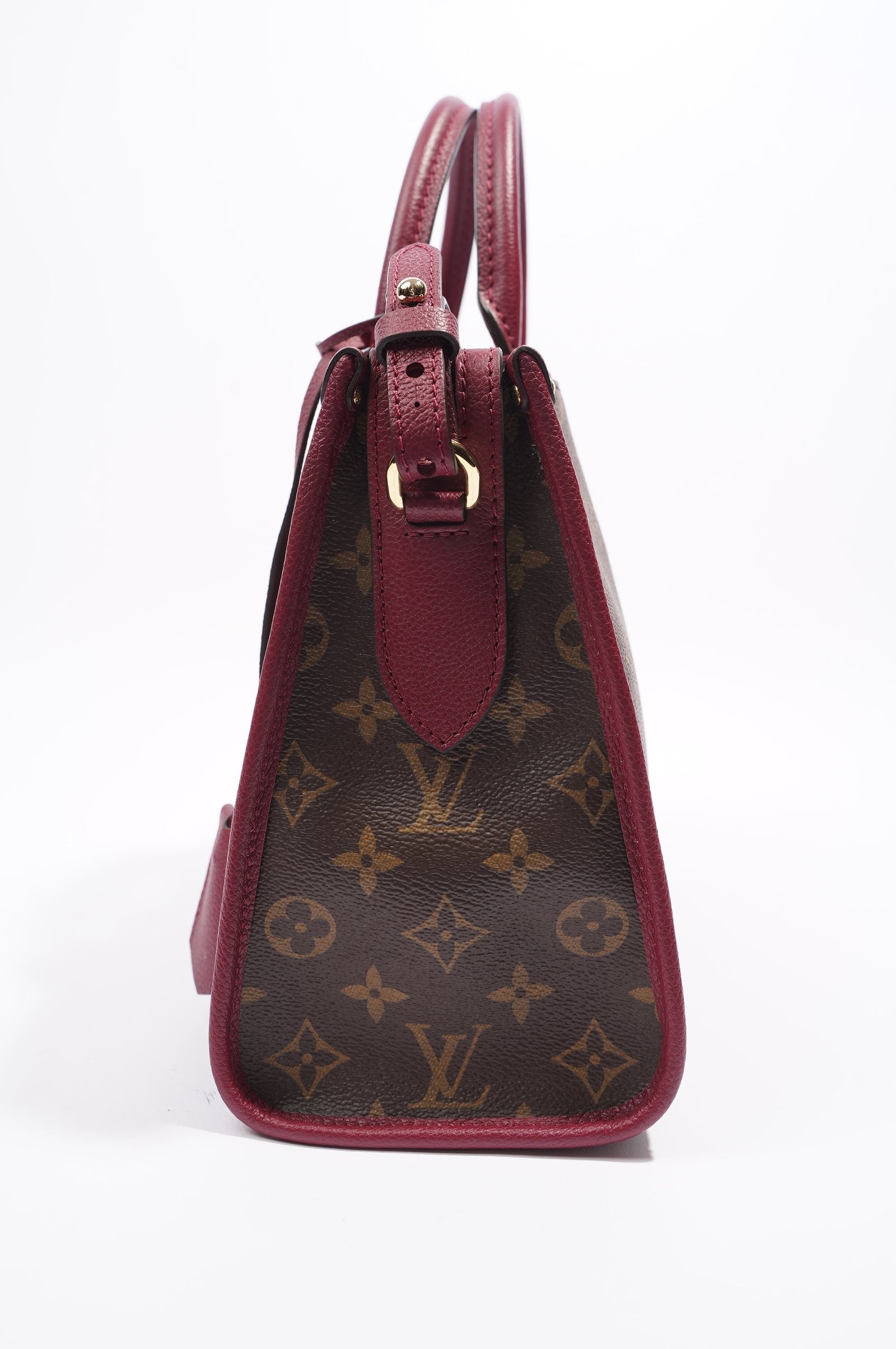 Louis Vuitton Popincourt Monogram Canvas Raisin PM | AlmaBagz - Image 4