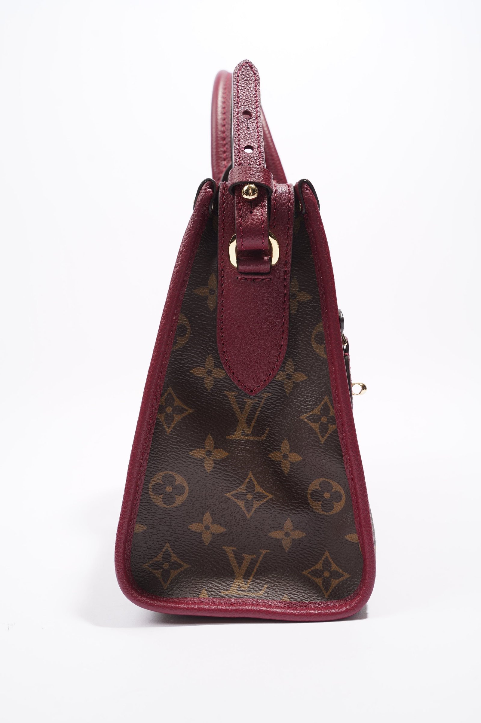 Louis Vuitton Popincourt Monogram Canvas Raisin PM | AlmaBagz - Image 6