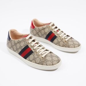 Gucci Ace Supreme / Navy / Red EU 37.5 / UK 4.5 | AlmaBagz