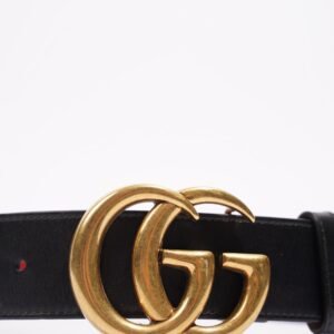 Gucci Womens Marmont GG Web Blue / Red / Brown 75cm - 30" | AlmaBagz