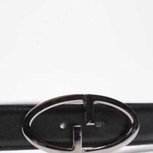 Gucci Womens Belt Black / Silver 85cm - 34" | AlmaBagz