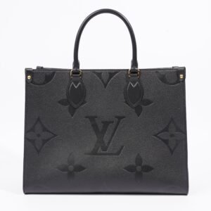 Louis Vuitton On The Go Bag Monogram Empreinte Leather MM | AlmaBagz
