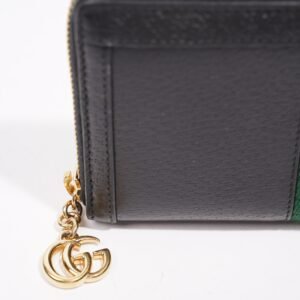 Gucci Womens Ophidia Wallet Black | AlmaBagz