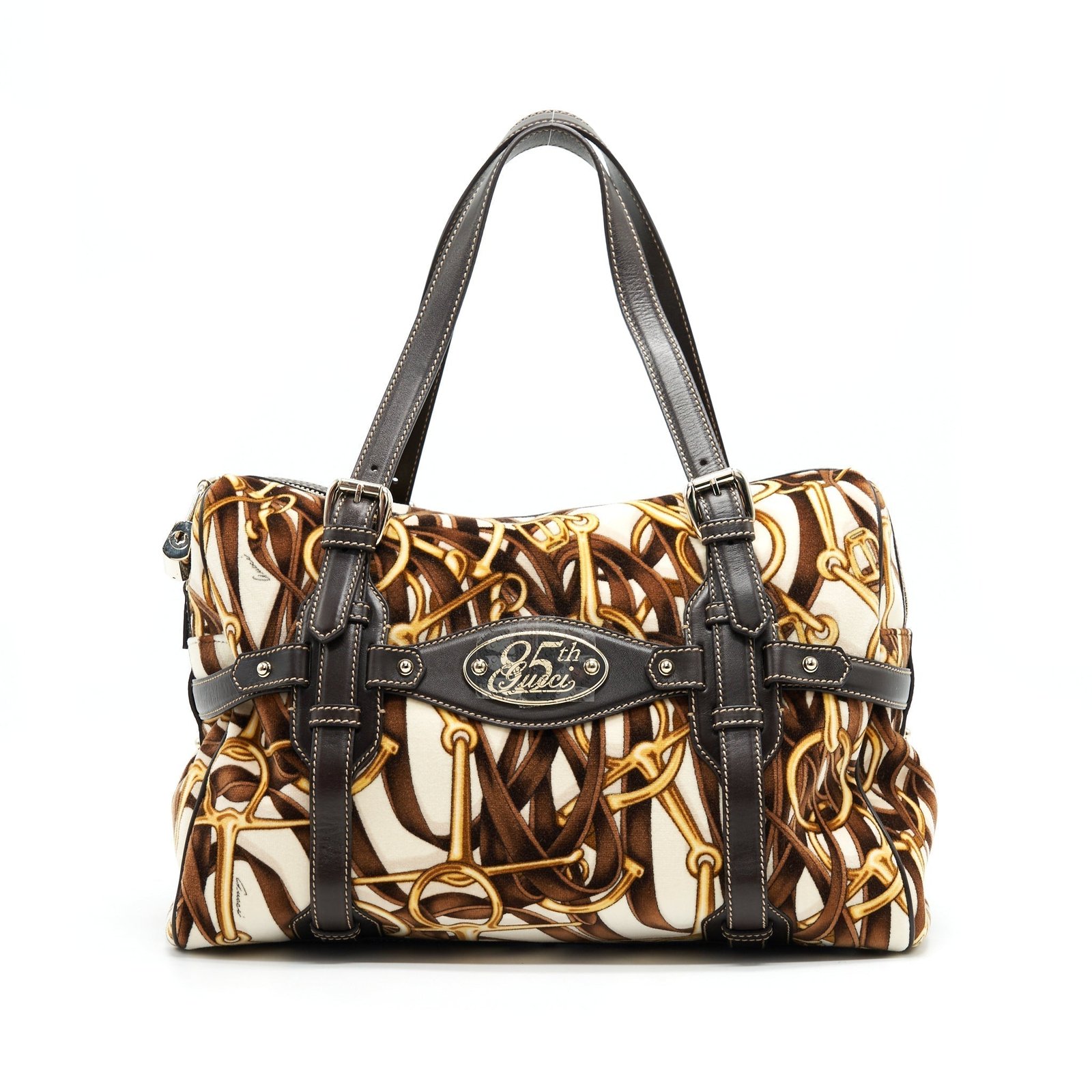 Gucci 85th Anniversary Horsebit. Boston Bag | AlmaBagz