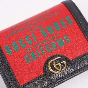 Gucci Womens 100 Wallet Red / Black | AlmaBagz