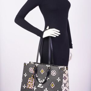 Louis Vuitton On The Go Wild At Heart Giant Monogram Coated Canvas GM | AlmaBagz