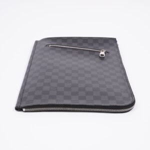 Louis Vuitton Poche-Document Damier Graphite Canvas | AlmaBagz