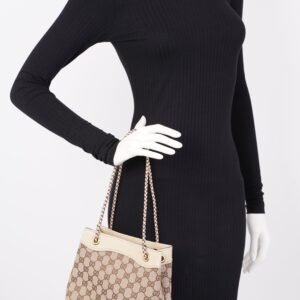 Gucci Womens Gifford Tote Bag Supreme Canvas | AlmaBagz