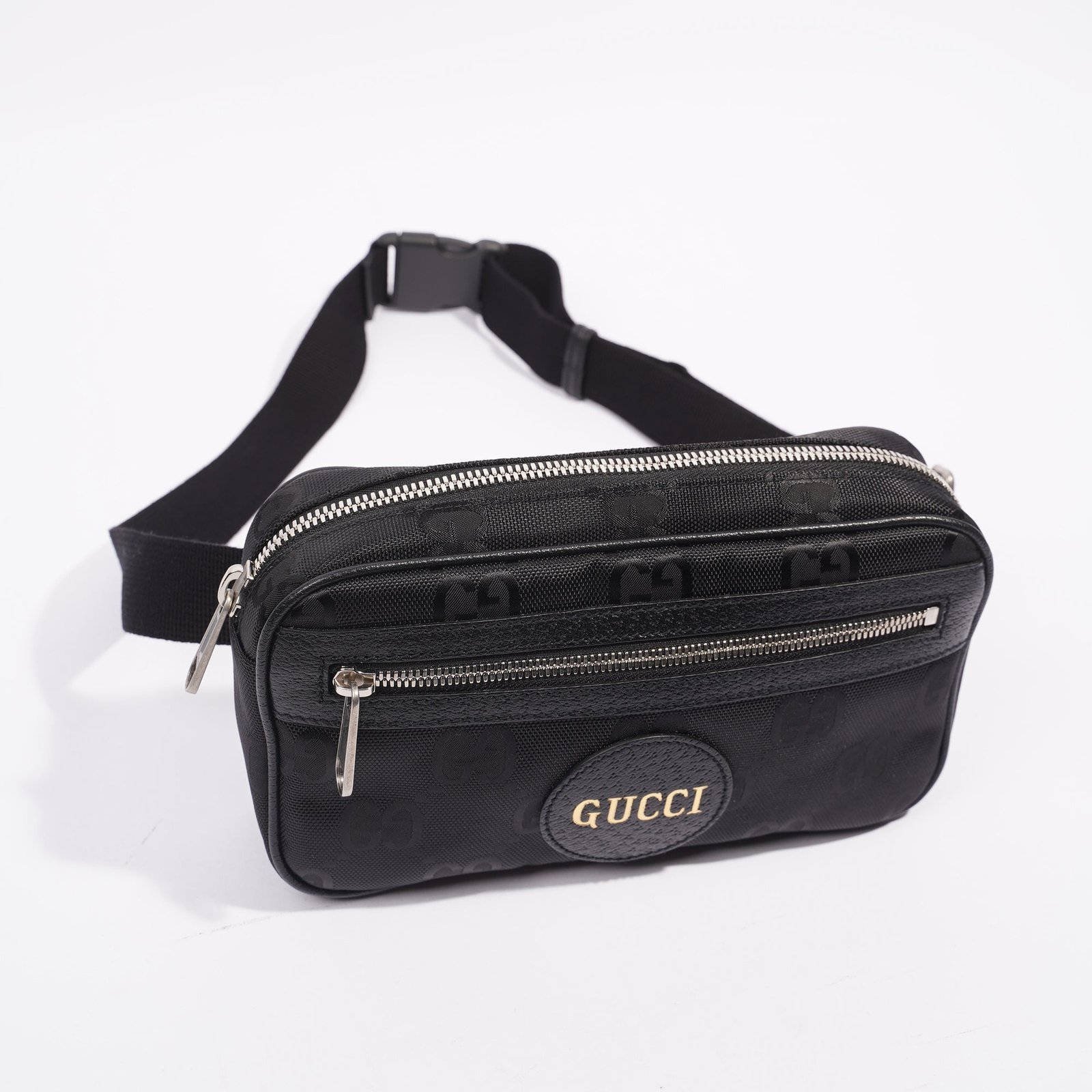 Gucci Mens Off The Grid Belt Bag Black | AlmaBagz