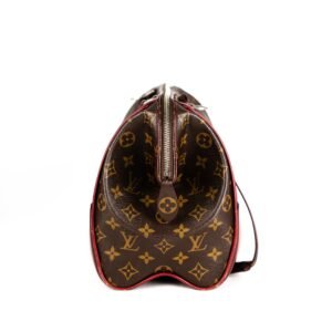 Louis Vuitton Monogram Shine Doc PM Bordeaux | AlmaBagz