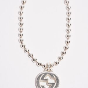 Gucci Womens Interlocking G Bracelet Sterling Silver | AlmaBagz