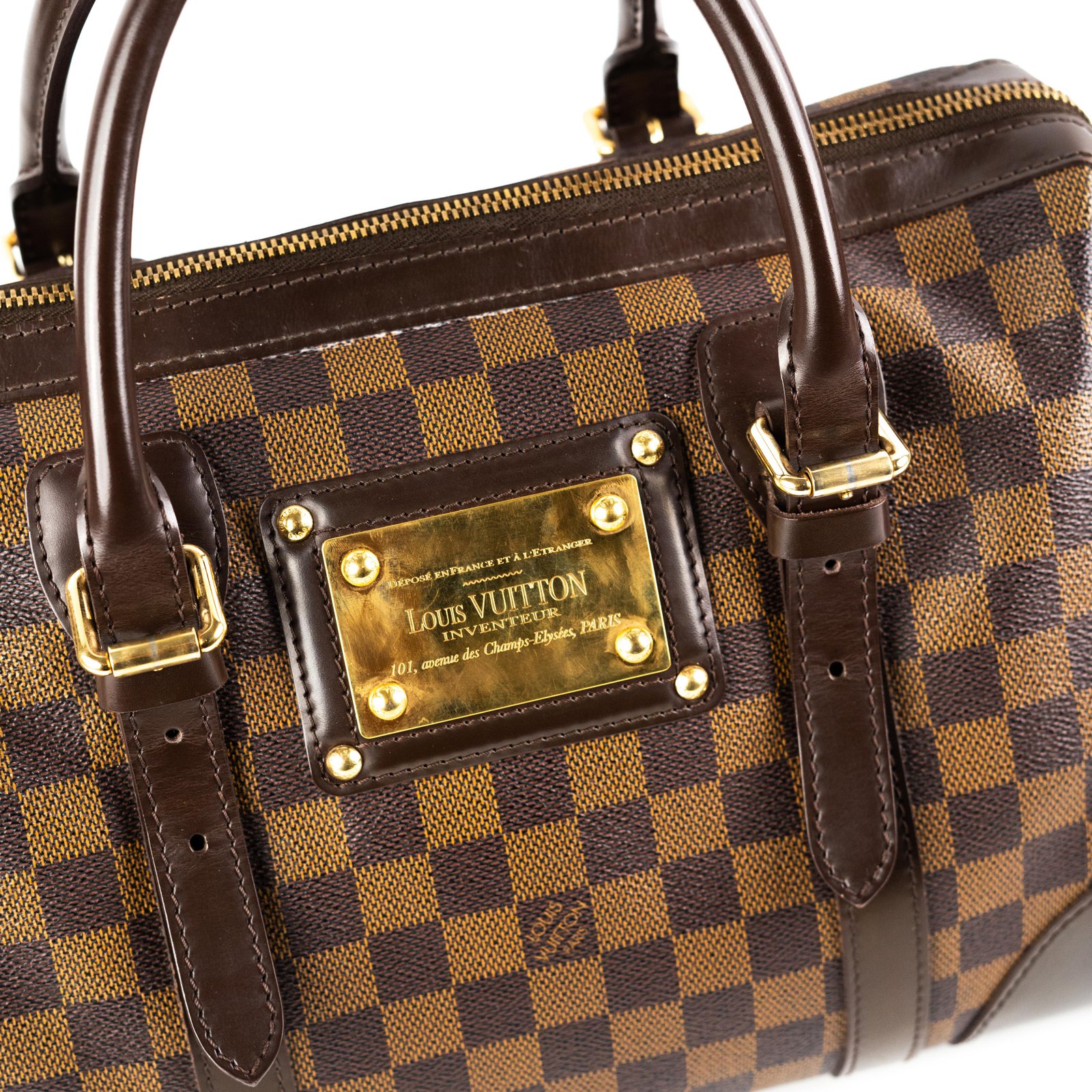 Louis Vuitton Berkely Damier Ebene | AlmaBagz