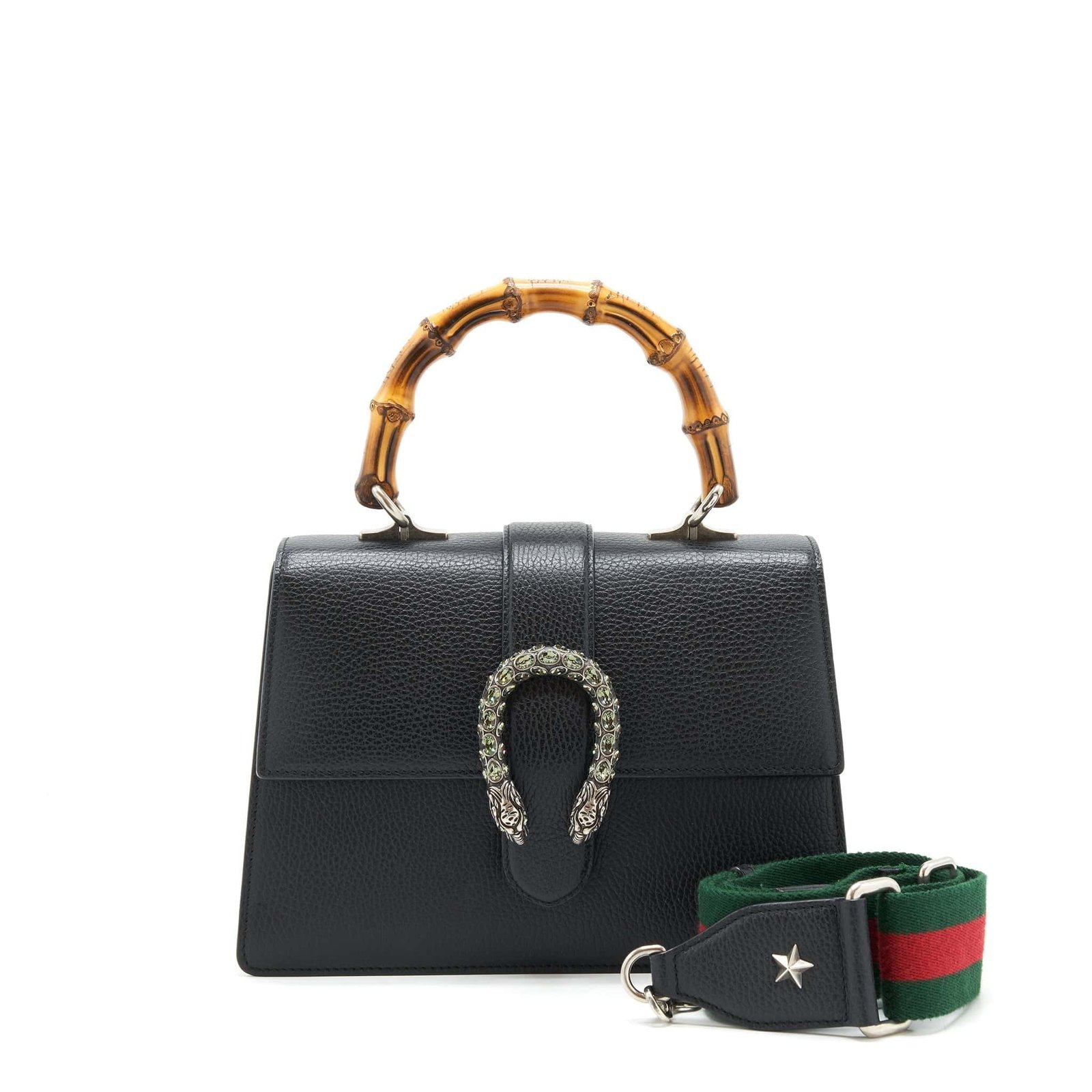 Gucci Bamboo 1947 Dionysus top handle bag Black | AlmaBagz