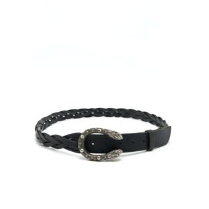 GUCCI 105cm Men’s Dionysus Leather Belt In Black | AlmaBagz