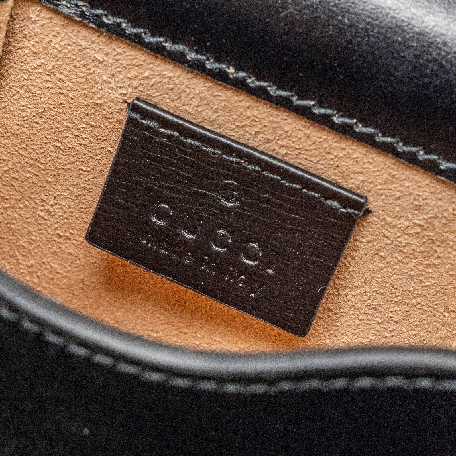 Gucci 1955 Horsebit 1955 Crossbody Bag Calfskin Black GHW | AlmaBagz - Image 12