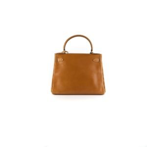 Hermes Kelly 28 Epsom Gold Bag - K Circle Stamp | AlmaBagz