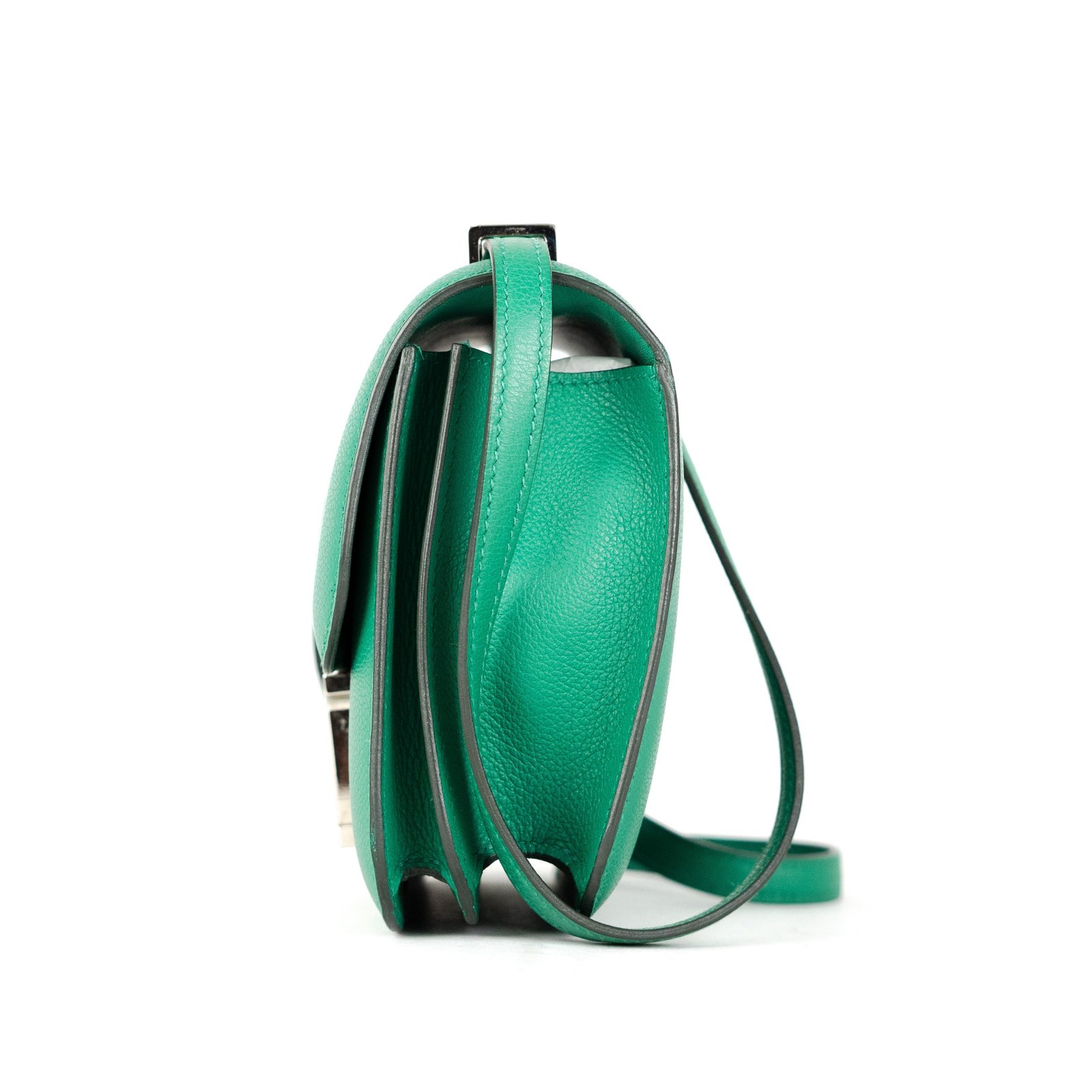 Hermes Constance 18 Evercolor Green - C stamp | AlmaBagz