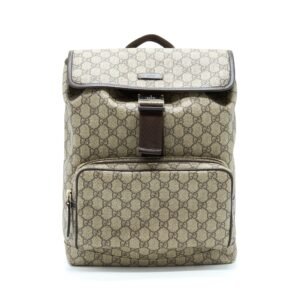 Gucci Backpack GG Supreme Canvas GHW | AlmaBagz