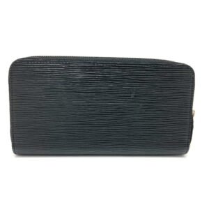 LOUIS VUITTON Long Wallet Purse M64838 Epi Leather black Epi Zippy wallet mens(Unisex) Used | AlmaBagz
