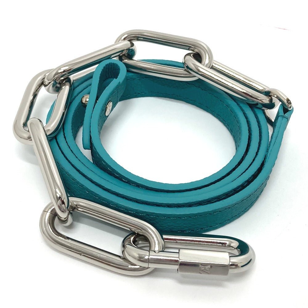 LOUIS VUITTON Shoulder Bag N60495 leather Blue type damier checkerboard Sac PlatXS Women Used | AlmaBagz - Image 11