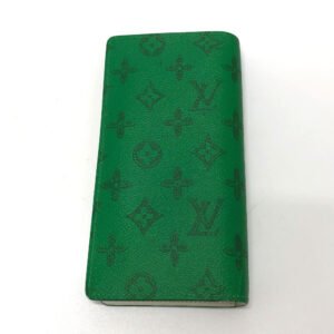 LOUIS VUITTON Long Wallet Purse M80801 Monogram canvas green Monogram Everyday LV Portefeuille Blaza mens Used | AlmaBagz