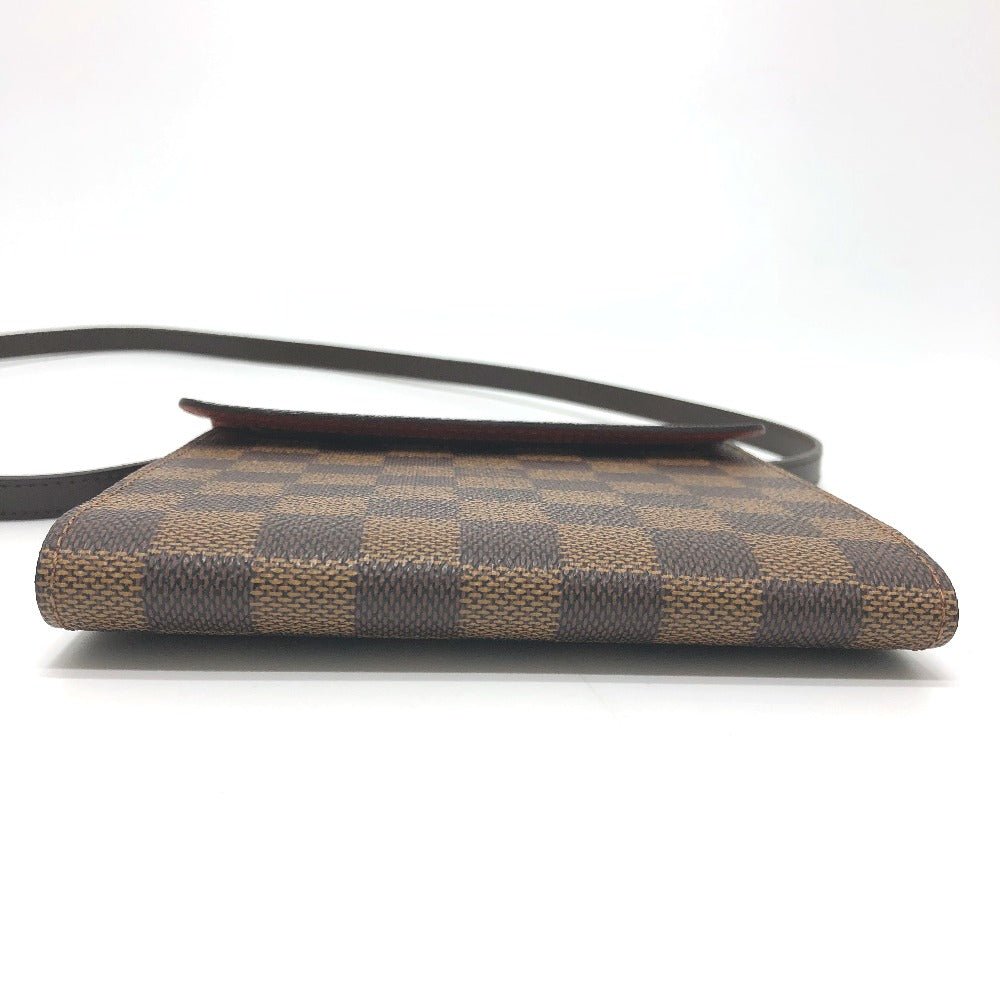 LOUIS VUITTON Shoulder Bag N62935 Damier canvas Brown Damier CD case DVD | AlmaBagz - Image 2