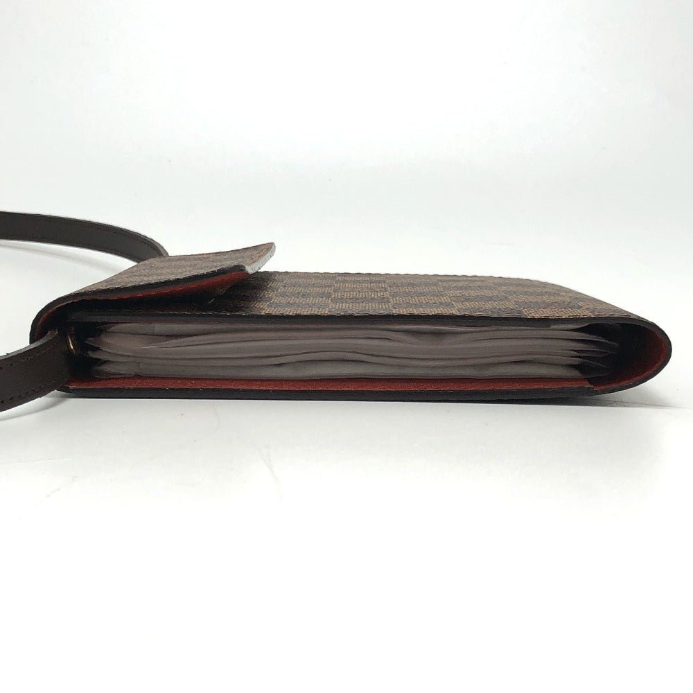 LOUIS VUITTON Shoulder Bag N62935 Damier canvas Brown Damier CD case DVD | AlmaBagz - Image 3