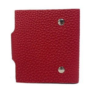 HERMES Notebook cover Togo Red Uris mini | AlmaBagz