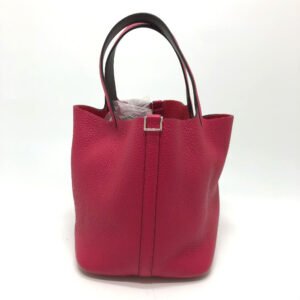 HERMES Handbag Togo Pink type Tote Bag Picotin Lock MM 22 Women Used | AlmaBagz