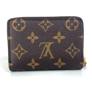 LOUIS VUITTON Folded wallet M82377 Monogram canvas Brown Monogram Portefeuille Lou Women Used | AlmaBagz