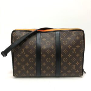 LOUIS VUITTON Handbag M80130 Monogram canvas Brown Monogram LV Friends Keepall pouch | AlmaBagz