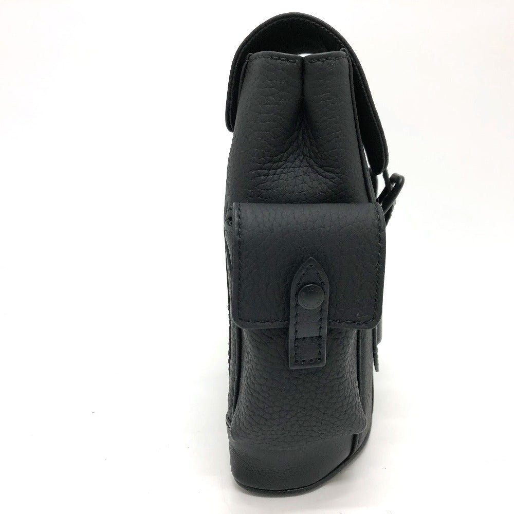 LOUIS VUITTON Shoulder Bag M58495 Taurillon Clemence Leather black Christopher XS mens Used | AlmaBagz - Image 2