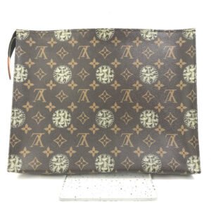 LOUIS VUITTON Clutch bag M41513 Monogram canvas Brown Monogram Christopher Nemeth Rope Pochette Voyage mens Used | AlmaBagz