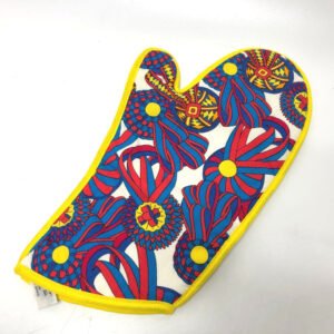 HERMES Other miscellaneous goods cotton multicolor ribbon kitchen gloves | AlmaBagz