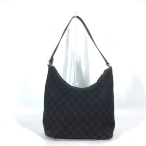 GUCCI Shoulder Bag 248897 GG canvas / leather Brown GG one belt Women Secondhand | AlmaBagz