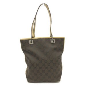 GUCCI Handbag 31244 GG canvas / leather Brown GG Women Used | AlmaBagz