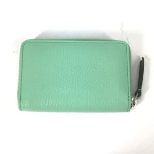 GUCCI Coin case 644412 leather green GG Double G Women Secondhand | AlmaBagz