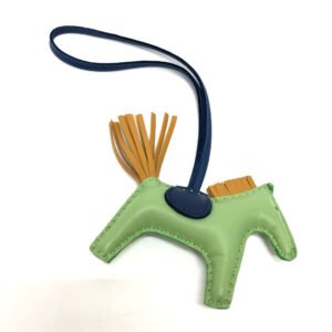 HERMES charm Anyo Miro green Rodeo PM Women Used | AlmaBagz