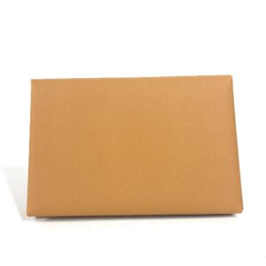 HERMES Clutch bag Epsom Brown x pink With porch Calvi GM unisex(Unisex) Used | AlmaBagz