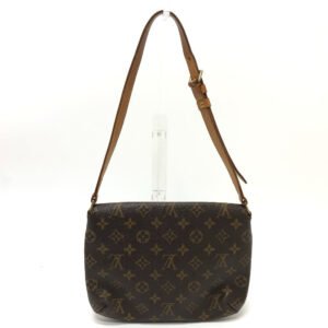 LOUIS VUITTON Shoulder Bag M51257 Monogram canvas Brown Monogram Musette Tango short | AlmaBagz