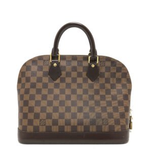 LOUIS VUITTON Handbag N51131  Damier canvas Brown Damier Alma | AlmaBagz