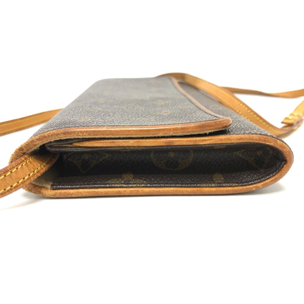 LOUIS VUITTON Shoulder Bag M51852 Monogram canvas Brown Monogram Pochette Twin GM | AlmaBagz - Image 9