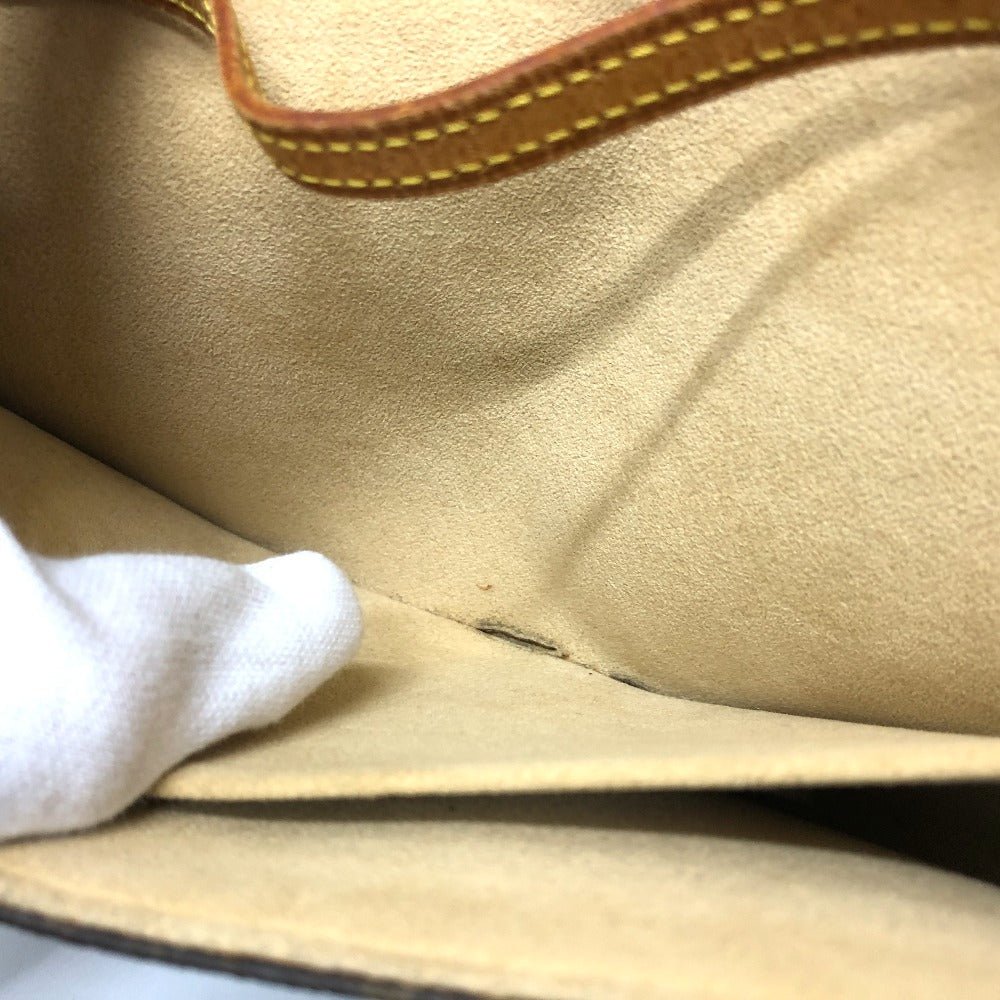 LOUIS VUITTON Shoulder Bag M51852 Monogram canvas Brown Monogram Pochette Twin GM | AlmaBagz - Image 13