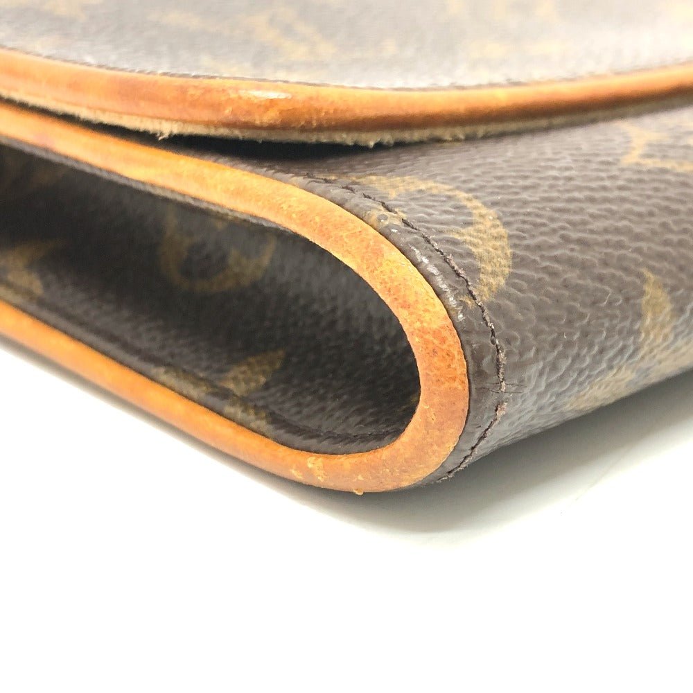 LOUIS VUITTON Shoulder Bag M51852 Monogram canvas Brown Monogram Pochette Twin GM | AlmaBagz - Image 7