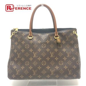 LOUIS VUITTON Handbag M41064 Monogram canvas Brown x black Monogram Pallas | AlmaBagz