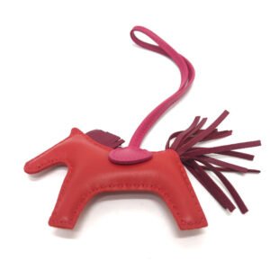 HERMES charm Anyo Miro Red Rodeo PM Women Used | AlmaBagz